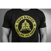 One Life Logo Tee Black